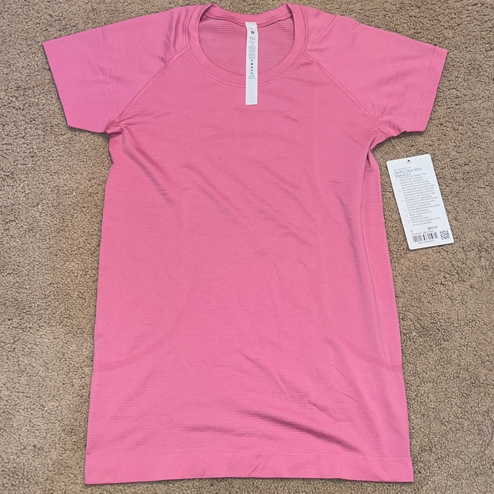 Lululemon Swiftly Tech Short Sleeve 2.0 Pink Blossom